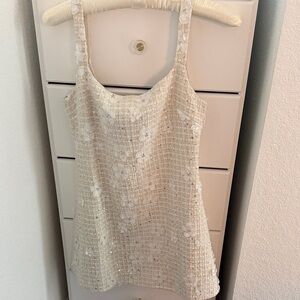 Floral Appliqué Dress